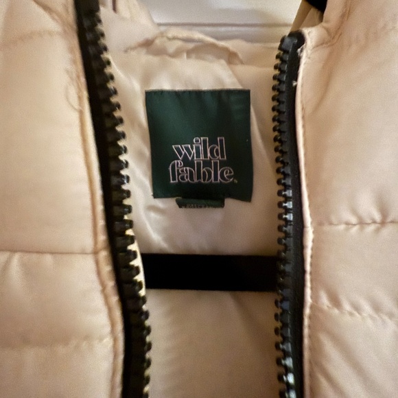 Wild Fable Jacket, Hooded, Women's Size XXL Light Beige - Picture 3 of 4